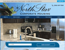 Tablet Screenshot of northstarcorporatehousing.com